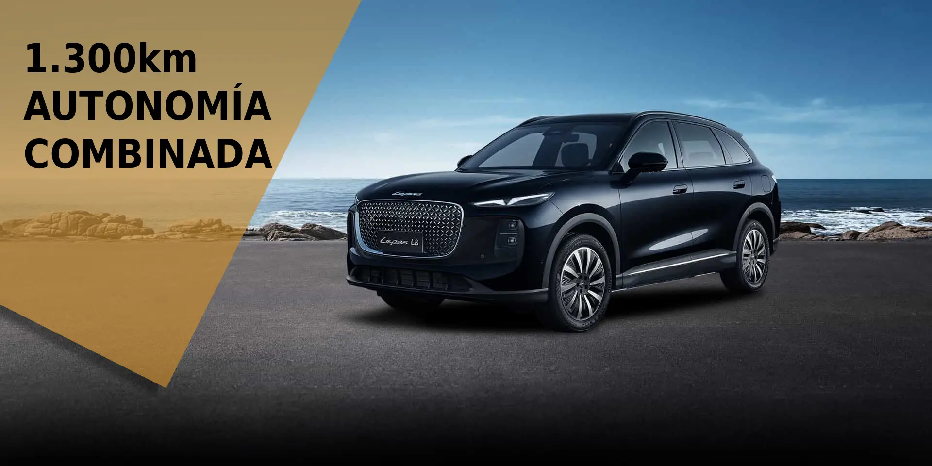 Detalle del sistema híbrido PHEV del LEPAS L8 con batería LFP de 18,4 kWh