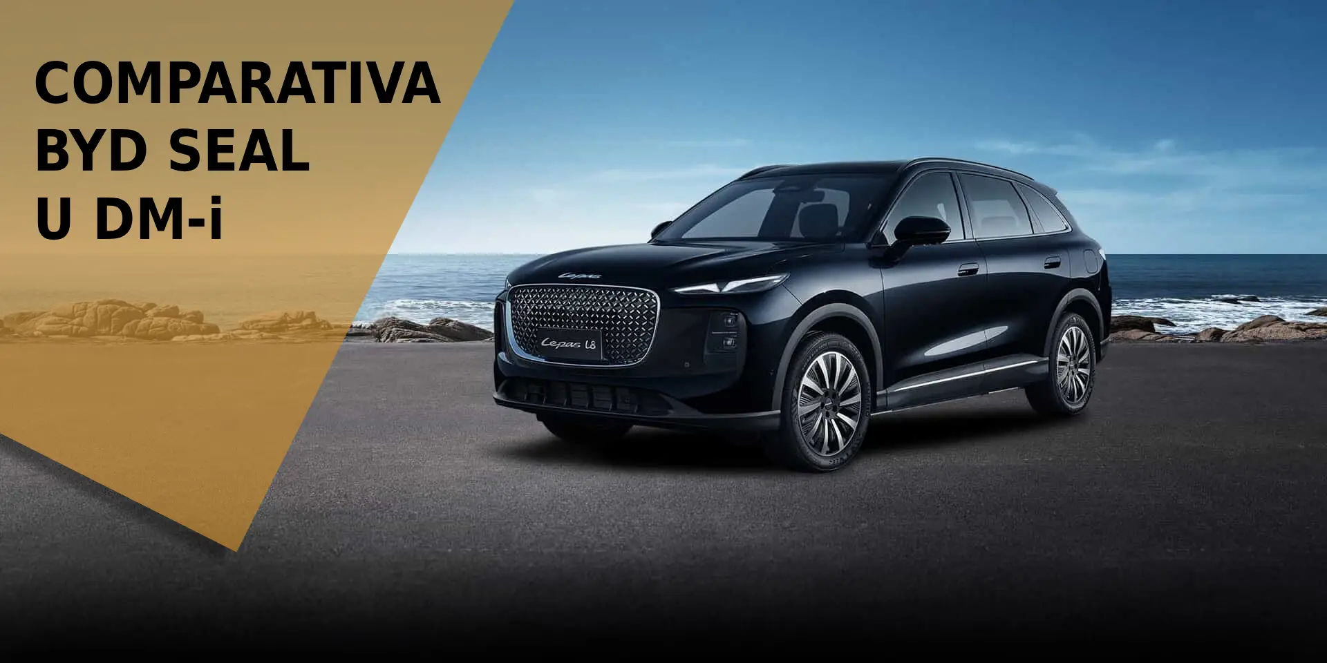 LEPAS L8 vs BYD Seal U DM-i comparativa visual de SUV híbridos enchufables