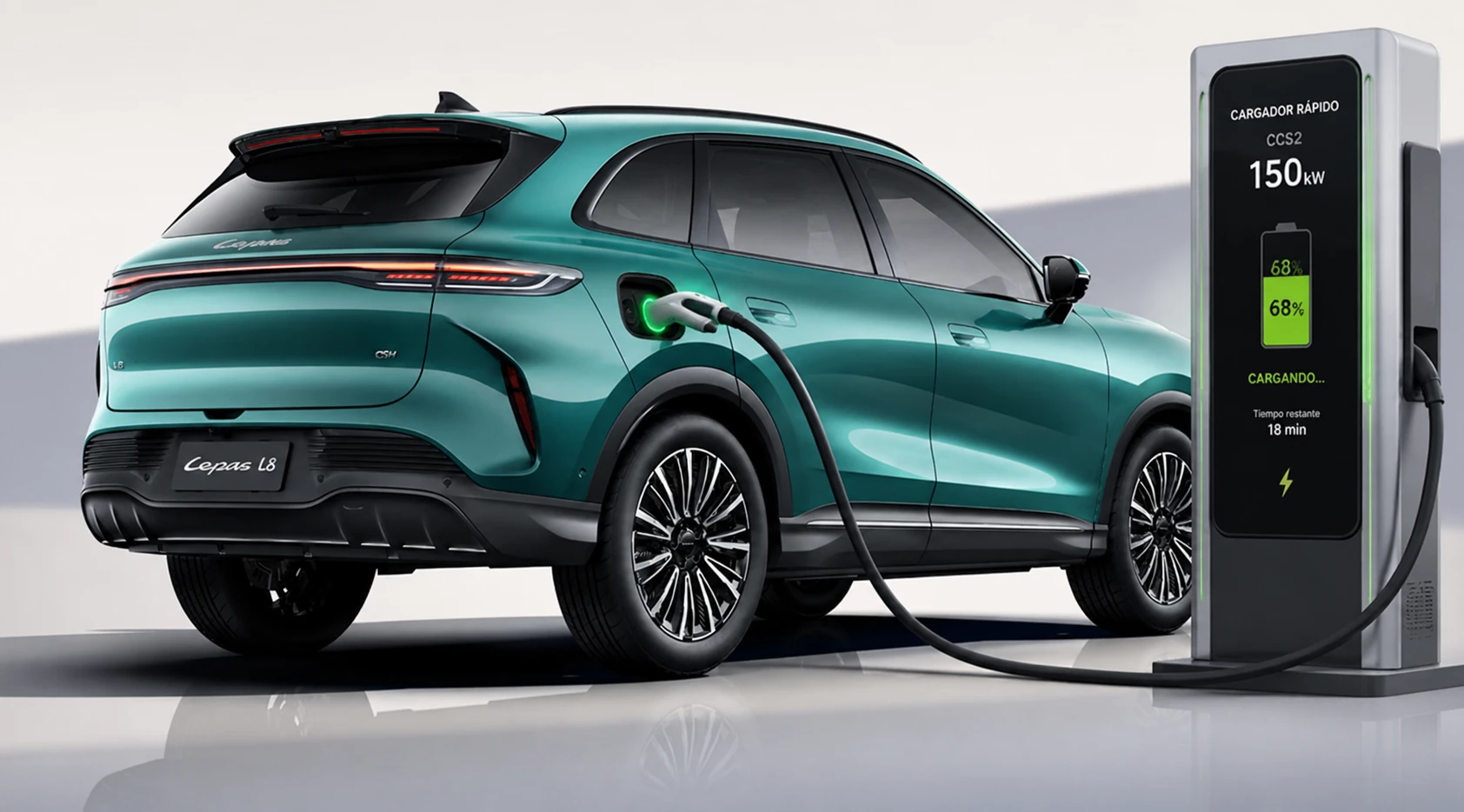 Cargador rápido para los modelos electrificados LEPAS